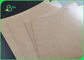 300gsm + 15g PE Coated Brown Kraft Paper Untuk Makanan Goreng Tahan Air Dan Oilproof