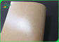 300gsm + 15g PE Coated Brown Kraft Paper Untuk Makanan Goreng Tahan Air Dan Oilproof