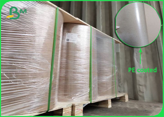 Roll Brown Kraft Paper PE Lapisan Sisi Tunggal 80gsm