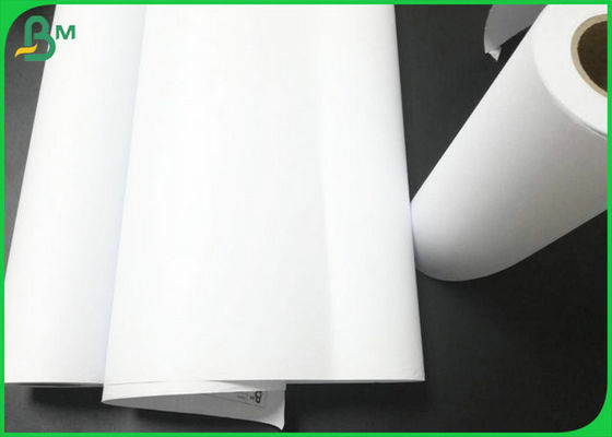 Eco-Friendly White Plotter Marker Paper Dengan Lebar 60 Inch 70 Inch 80 Inch