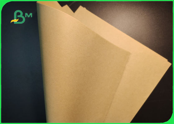 MG MF berkualitas tinggi 40gsm sampai 400gsm Brown Kraft Sheet For Gift Box Kekuatan tinggi