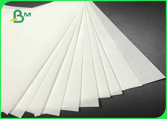 40gsm 50gsm 60gsm + 10g Nontoxic PE Film White Craft Paper Untuk Kemasan Kue