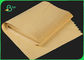 Ketangguhan yang baik Food Wrapping Brown Kraft Paper Untuk Kemasan Roti 70g 80g