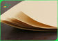 Kekakuan Baik Brown Kraft Paper Roll Untuk Pembungkus Kado Ulang Tahun 135gsm 170gsm