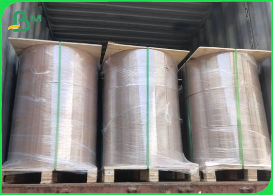 Kertas Minum Jerami Kecokelatan In Roll