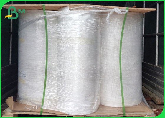 FDA Sertifikasi Putih individu Membungkus kertas jerami Roll 24g 26g 28g