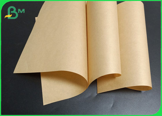 FDA Sertifikasi 50gm 50gm 60gm Kemasan Makanan Natural Brown Kraft Paper Jumbo Roll