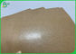 Oilproof 250g + 10g PE Coated Food Grade Brown Kraft Paper Dalam Gulungan