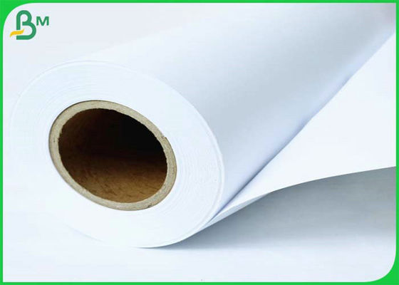 Kertas Obligasi 20lb Putih 2 &quot;Kertas Plotter CAD Inti Untuk Toko Layanan Fotokopi