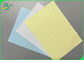 48g Pink Blue White Continuous Carbonless Copy Paper Roll Untuk Mencetak Tagihan