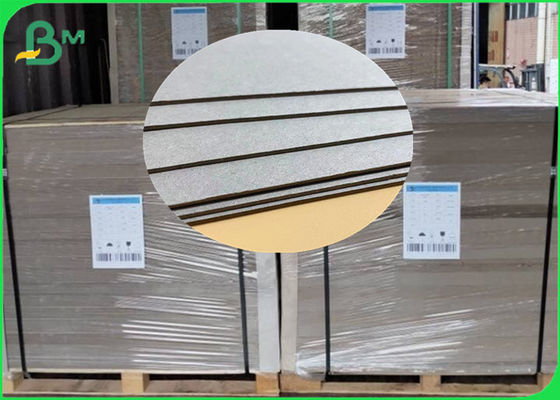 1mm - 3.5mm Tebal Daur Ulang Sisi Ganda Abu-abu Duplex Liner Chip Board