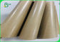 PE Coated Brown Kraft Paper 150gsm Daur Ulang Untuk Kemasan Umum