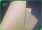 65gsm 75gsm Brown Kraft Paper Untuk Paket Meal Kits Tahan Lama 600mm 800mm