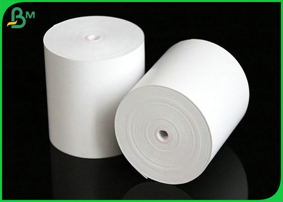 640mm 860mm Jumbol Roll 55gr 58gr 65gr Thermal POS Paper Roll Untuk Terminal POS