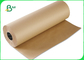 50gr 60gr Kraft Paper Roll Untuk Kerajinan Seni 60 cm x 200 m Tahan Peregangan