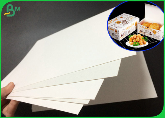 325GSM 350GSM One Side Coated Food Grade Ivory Paper Untuk Kotak Paket Kue