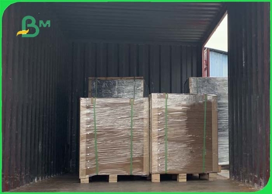 270gsm + 15g PE Coated Brown Kraft Paper Untuk Baki Makanan Tahan Air 950mm