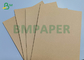 Uncoated 120gsm 200gsm Recyelced Brown Craft Testliner Paper sheets 53 * 90cm