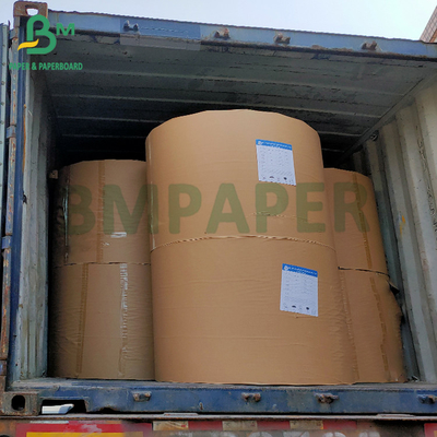 120gm kuat tahan air mata tinggi Brown Cement Kraft Paper Roll