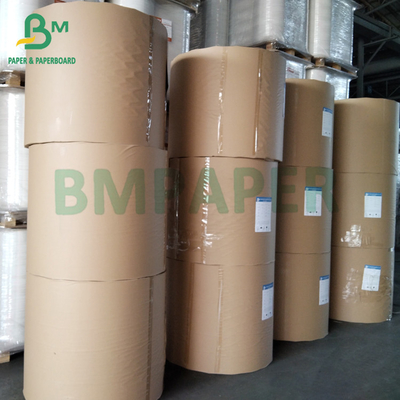 70gm Fleksibilitas yang baik Brown Kraft Paper Extensible Bag Paper