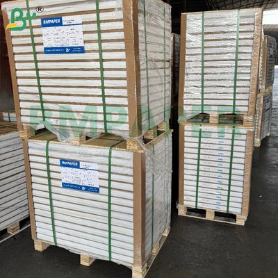 Kertas Kraft MG Gloss Satu Sisi Putih 35g 40g Dalam Gulungan 1100mm Untuk Pengemasan
