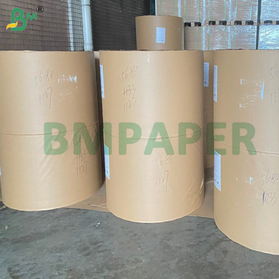 Kertas Kraft MG Bergaris Alami Tanpa Pemutih 40g - 80gsm Untuk Pembungkus Kado