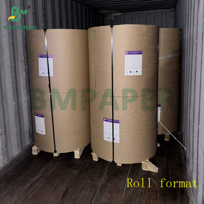 Kertas Machine Glazed Berlapis Putih 40gr 45gr untuk Sedotan Pembungkus 80cm 86cm