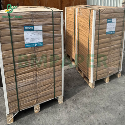 250gm 270gm Kertas Kraft Dengan Lapisan PE Sisi Tunggal 15gm Untuk Lunch Box 70 x 100cm
