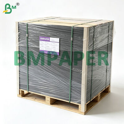 80gm Lembar Kertas Hitam Matte Ber sisi Dua untuk Tampilan, Tahan Lenyap