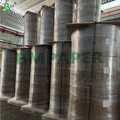 ECO 70GSM Direct Thermal Facestock Paper For Logistics Label Bagian atas dilapisi 490mm
