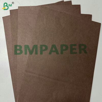 Bahan makanan tahan minyak Warna Kopi Karet tahan lemak Roll 40gsm 45gsm Wrapping Paper untuk Sandwich, Burger & Baking