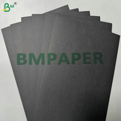 Kertas Karton Kaku Ekstra Tebal 600gsm 800gsm Hitam Halus untuk Kemasan Mewah & Proyek Kreatif