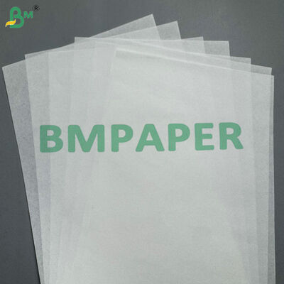 Food Grade Greaseproof Paper 30gsm 40gsm 50gsm Kit 5-9 Custom Printed Wrapping Paper untuk Bakery Deli Catering